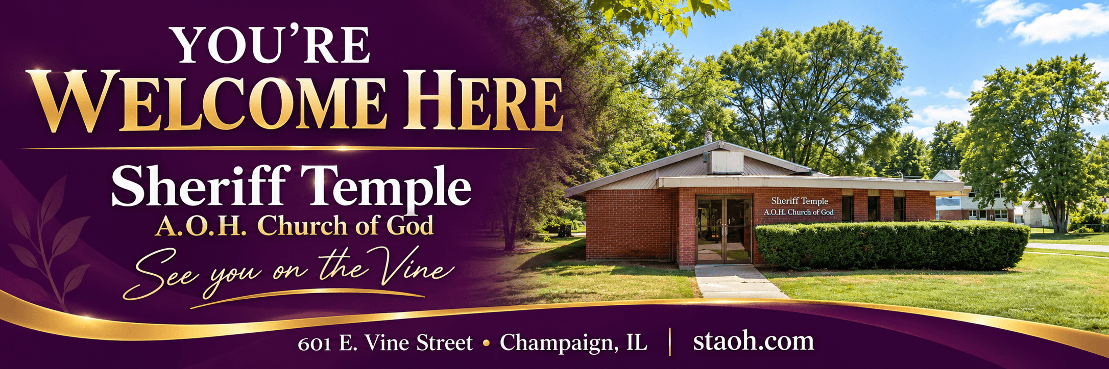 Sheriff Temple Apostolic Overcoming Holy Church of God